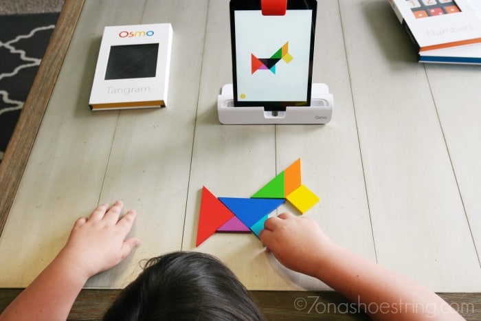 Osmo game system with iPad mini