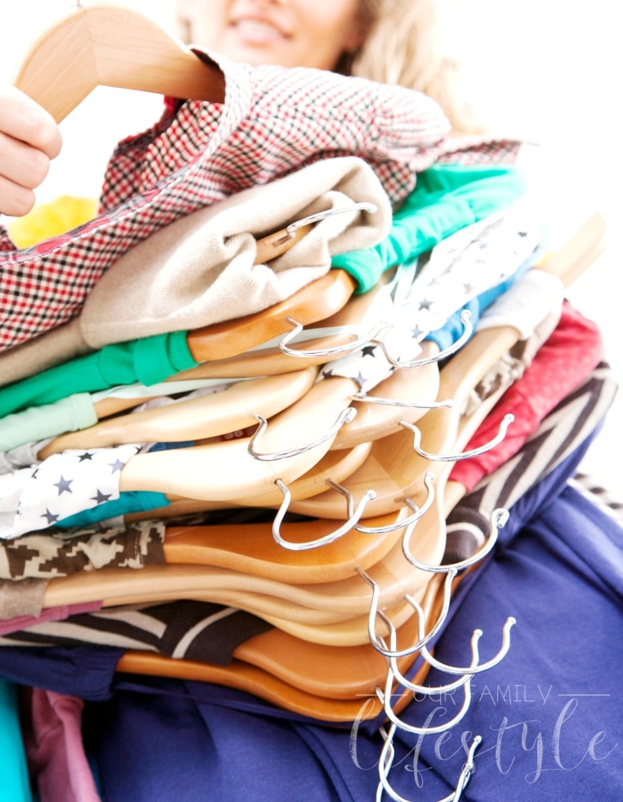 Organize seasonal clothes