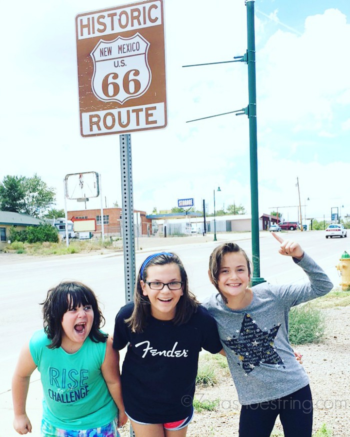traveling route 66 with sisters