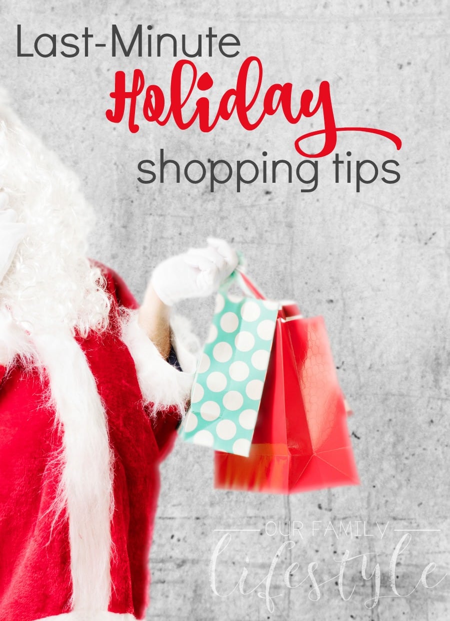 Last-Minute Holiday Shopping Tips