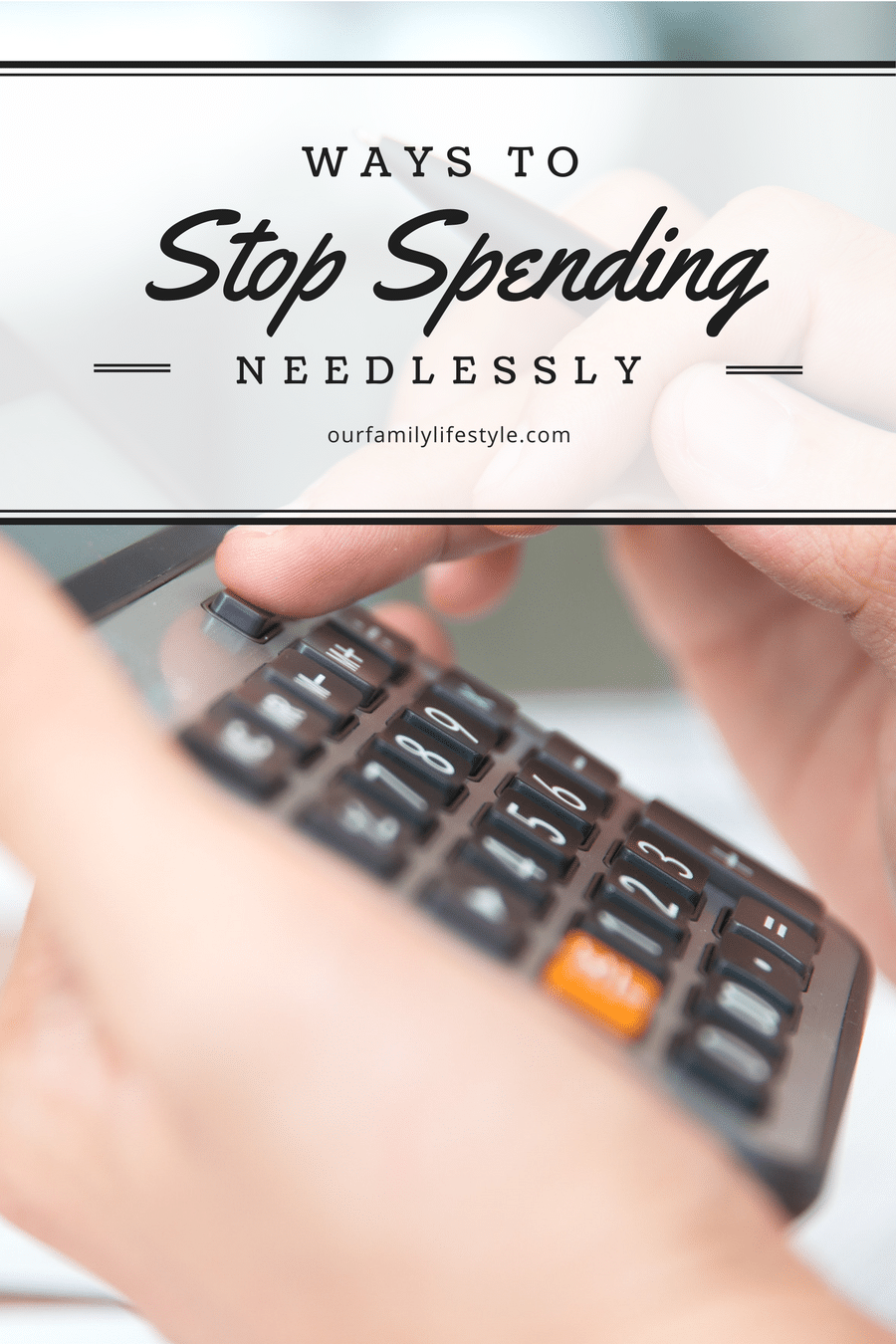 Ways to Stop Spending Needlessly