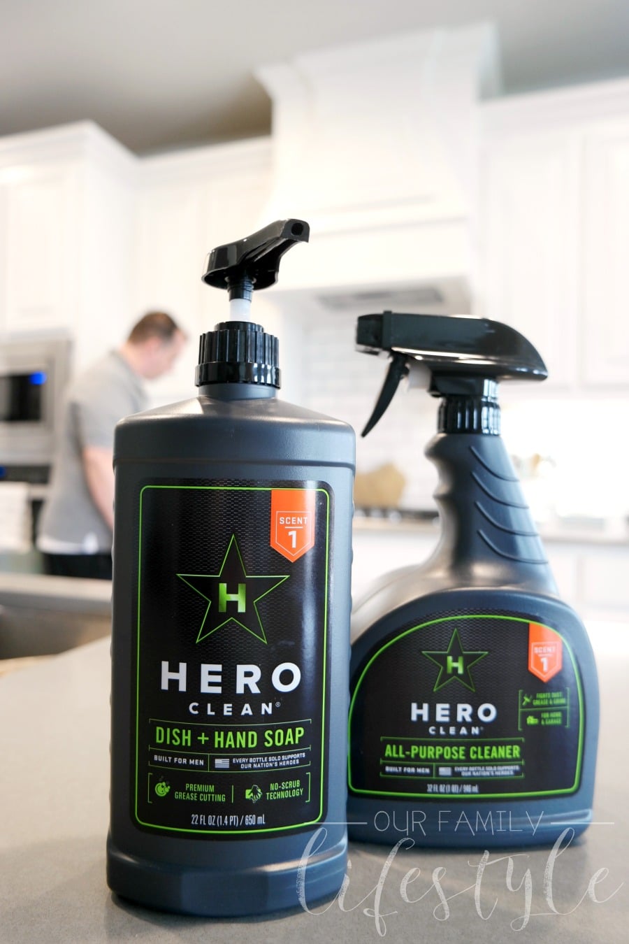 Hero Clean Dish + Hand Soap plus All-Purpose Cleaner