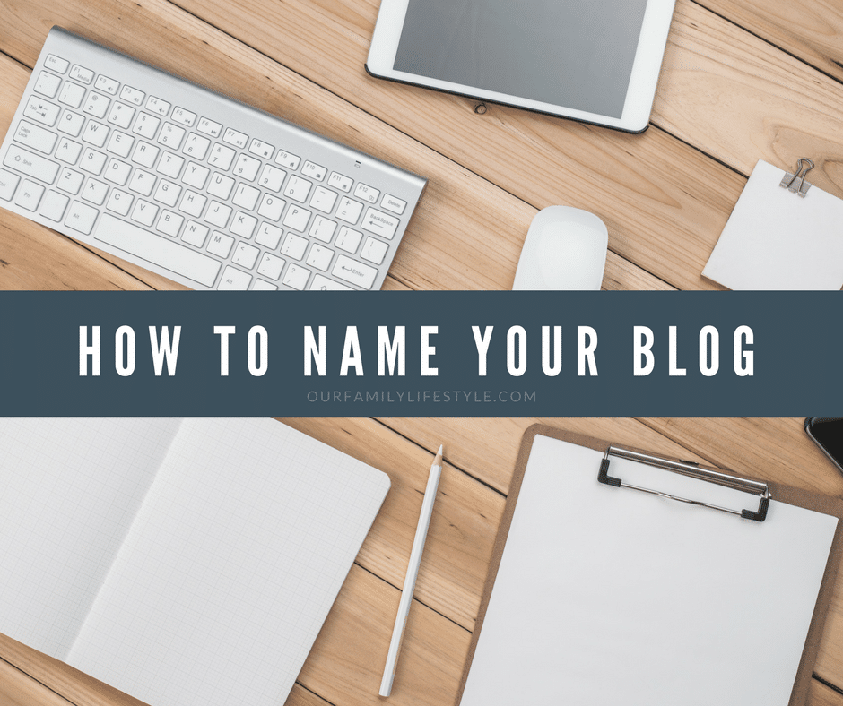 how to name your blog