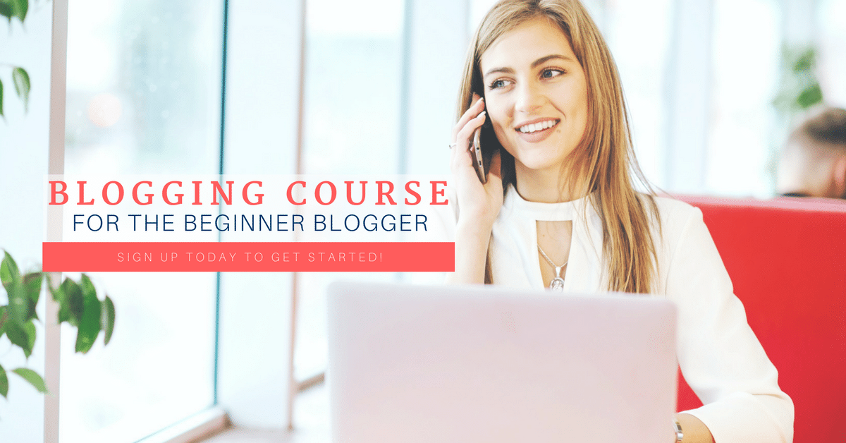 So you want to blog ecourse