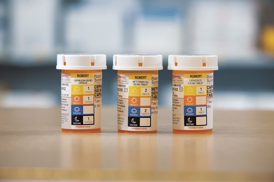 CVS Pharmacy ScriptPath Prescription Bottles