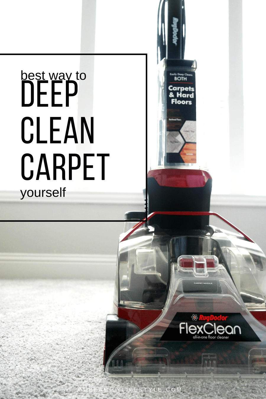 Best Way to Deep Clean Carpet Yourself with Rug Doctor