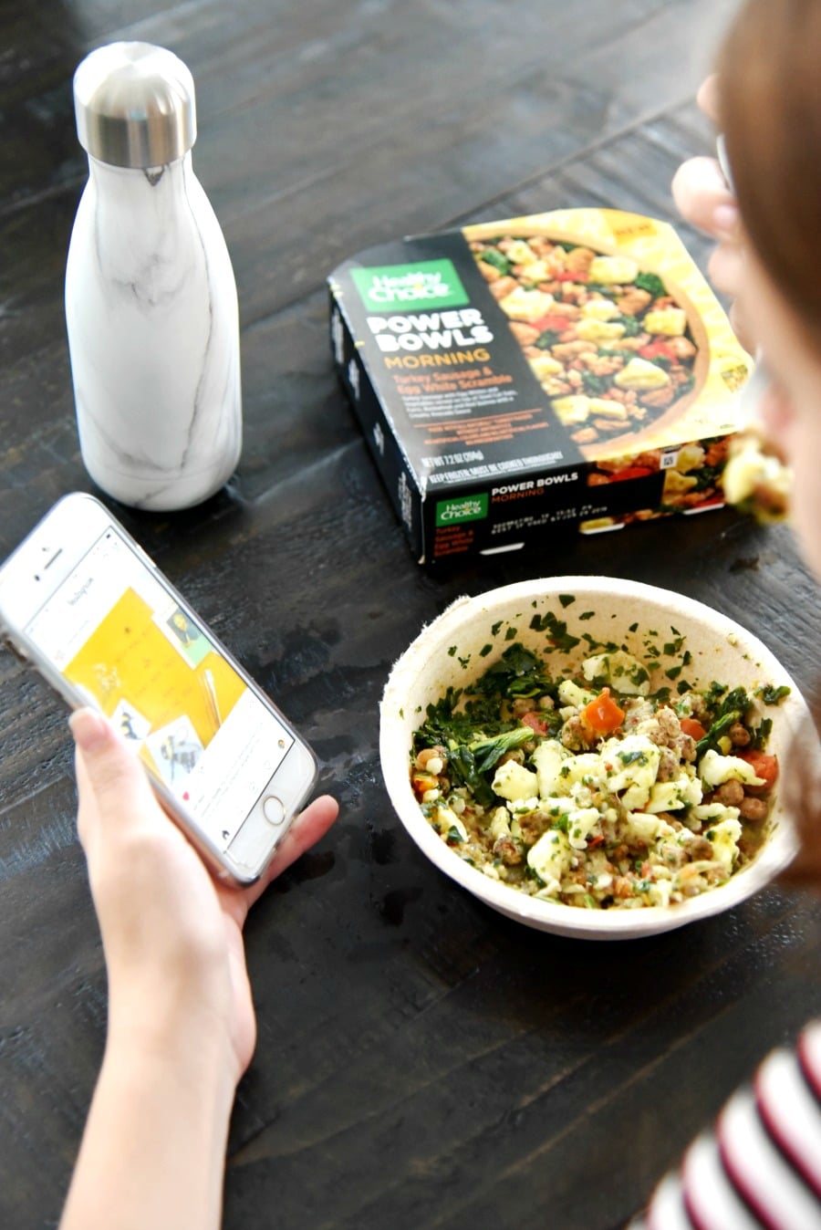 Turkey Sausage & Egg White Scramble