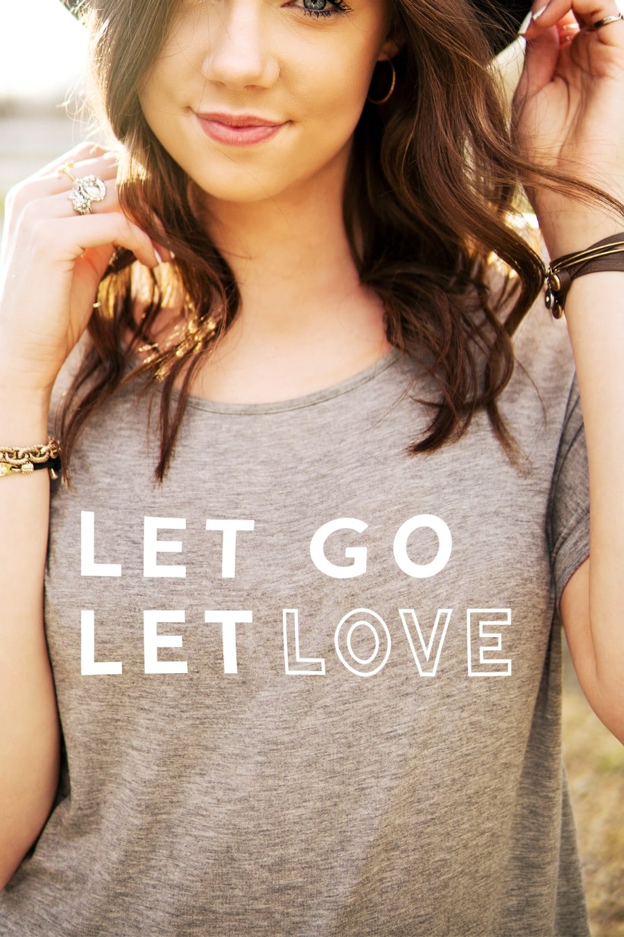 Let Go Let Love shirt