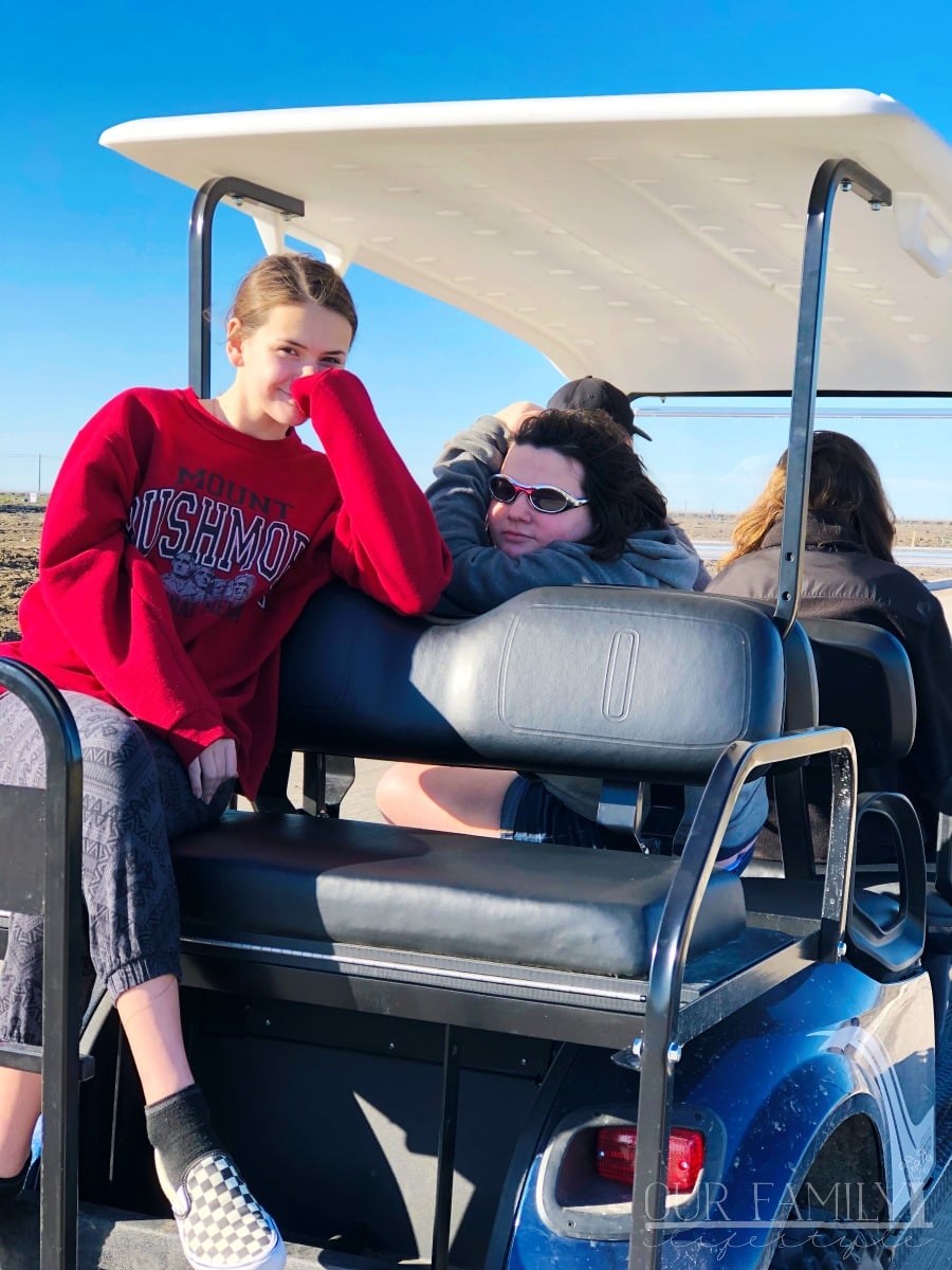 E-Z-Go family life cart