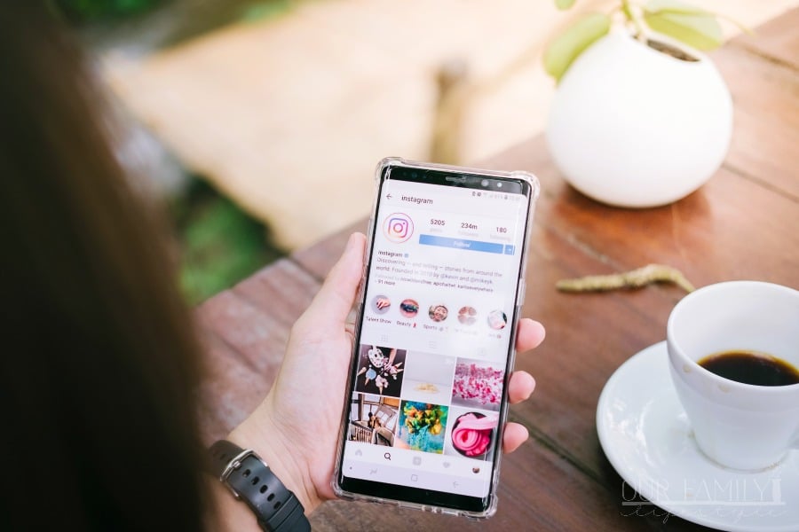 social media sharing instagram