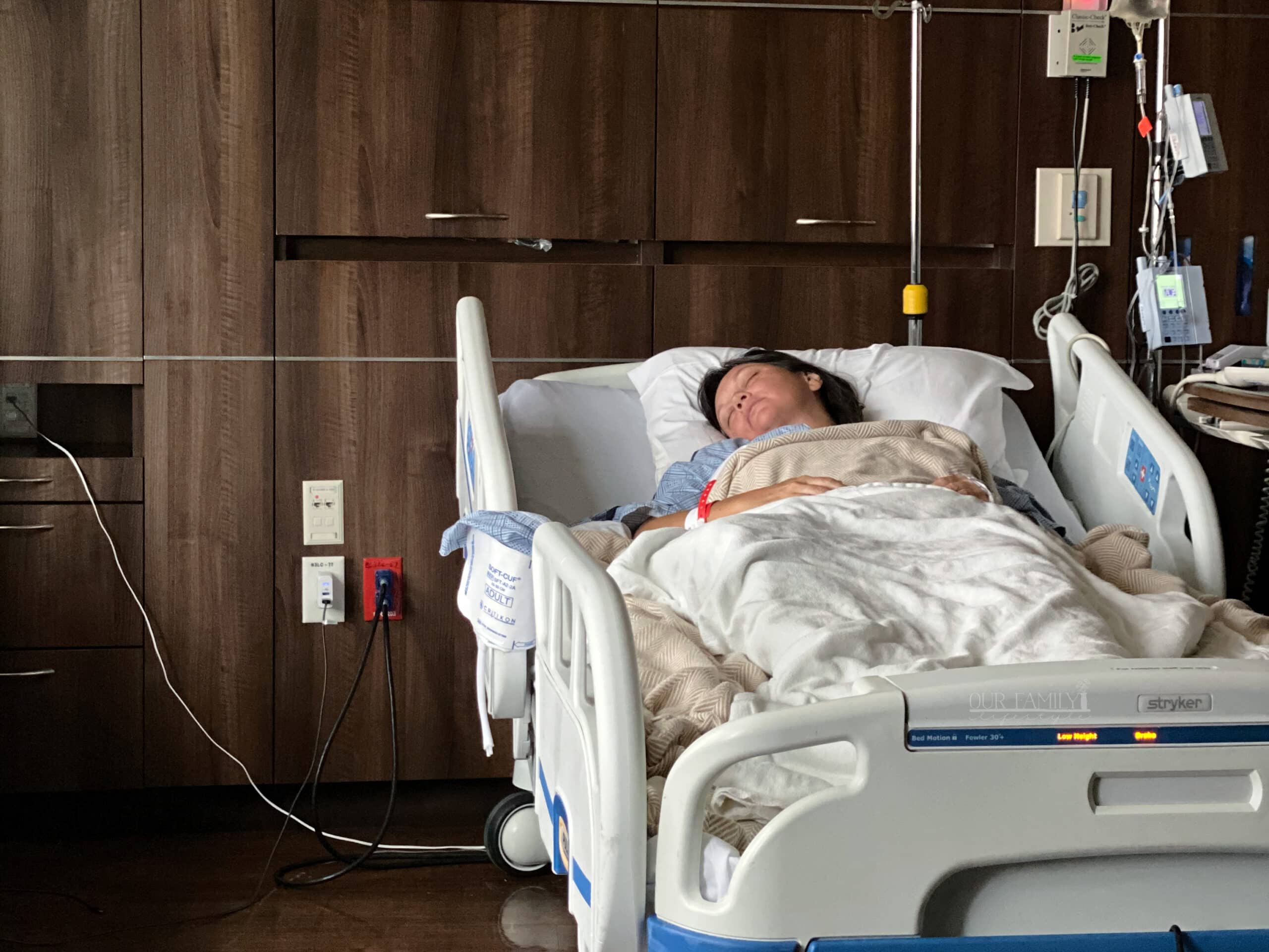 hysterectomy recovery in hospital